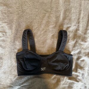 SET Active Black Sports Bra